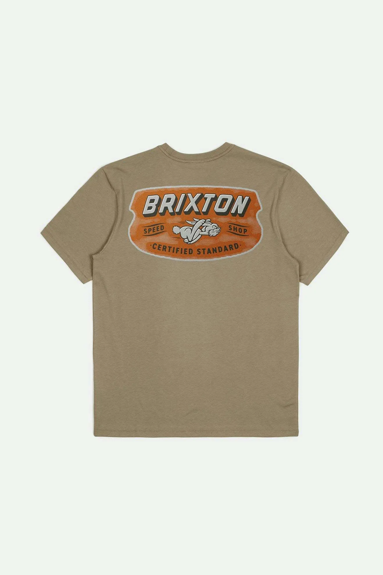 Clayburn S/S Tailored T-Shirt - Oatmeal Brixton
