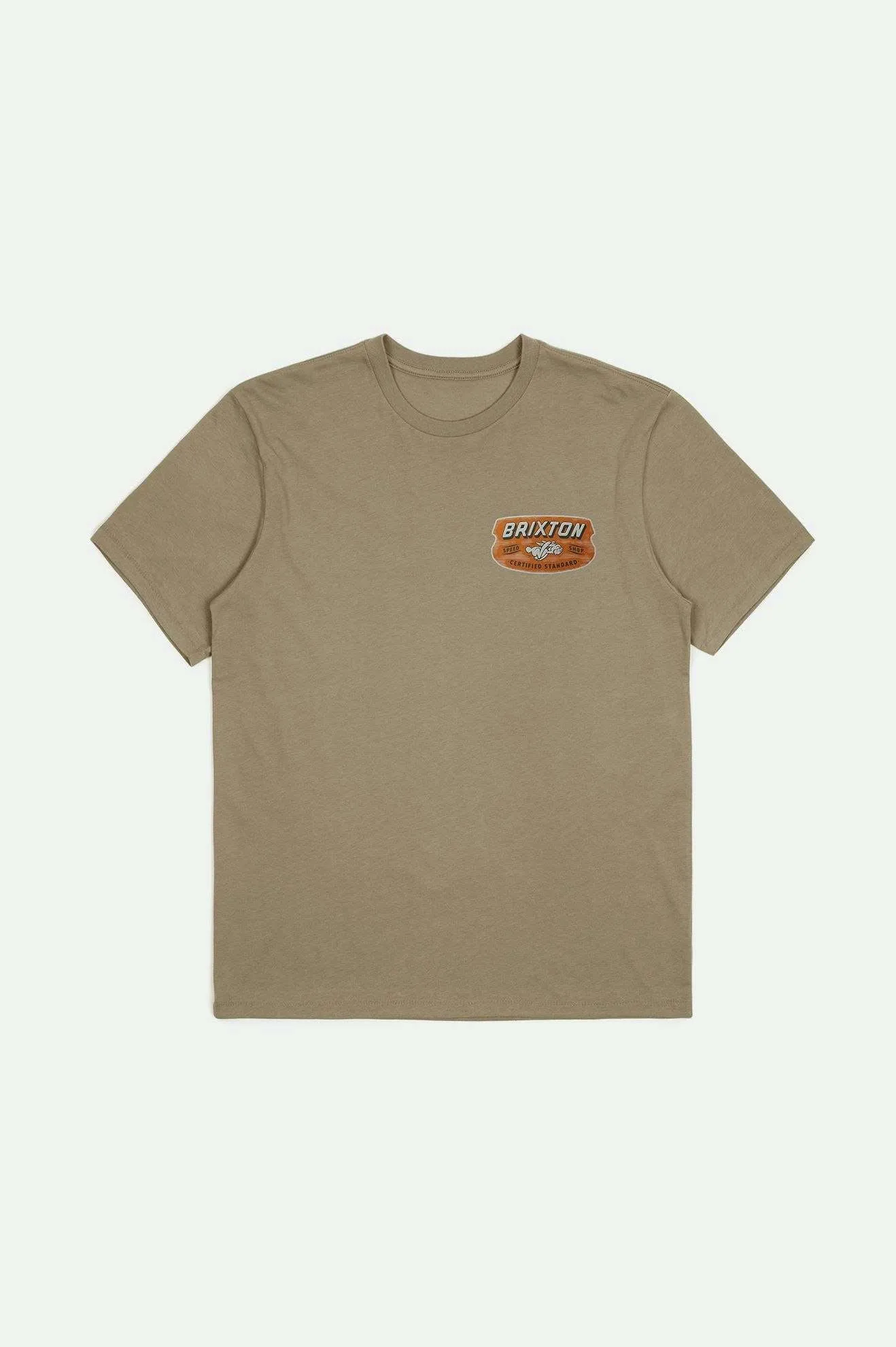 Clayburn S/S Tailored T-Shirt - Oatmeal Brixton