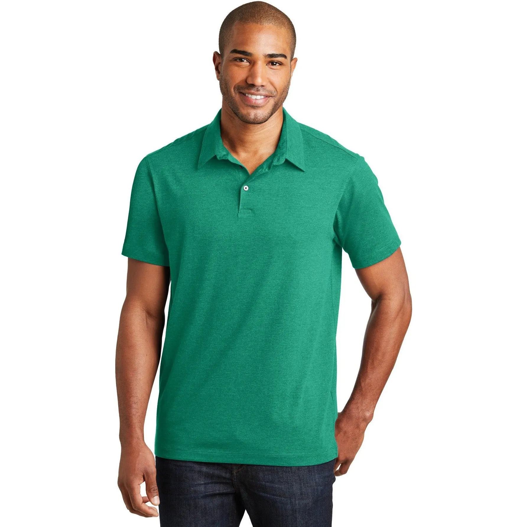 CLOSEOUT - Port Authority Meridian Cotton Blend Polo