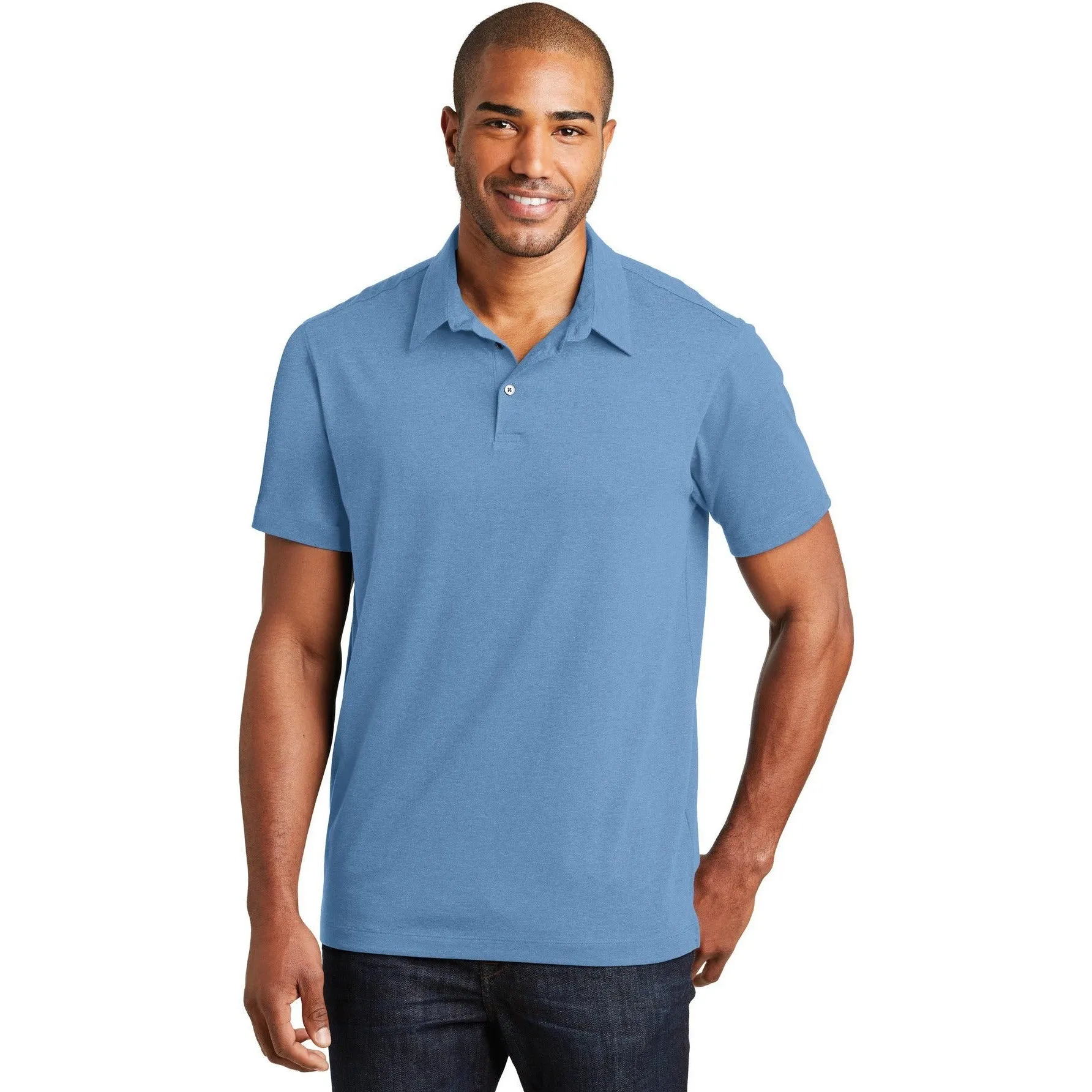 CLOSEOUT - Port Authority Meridian Cotton Blend Polo