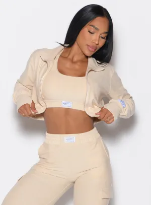 Cloud Crop Jacket Bombshell