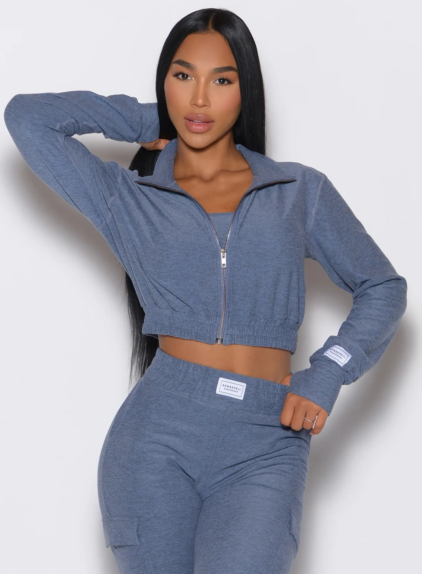 Cloud Crop Jacket Bombshell