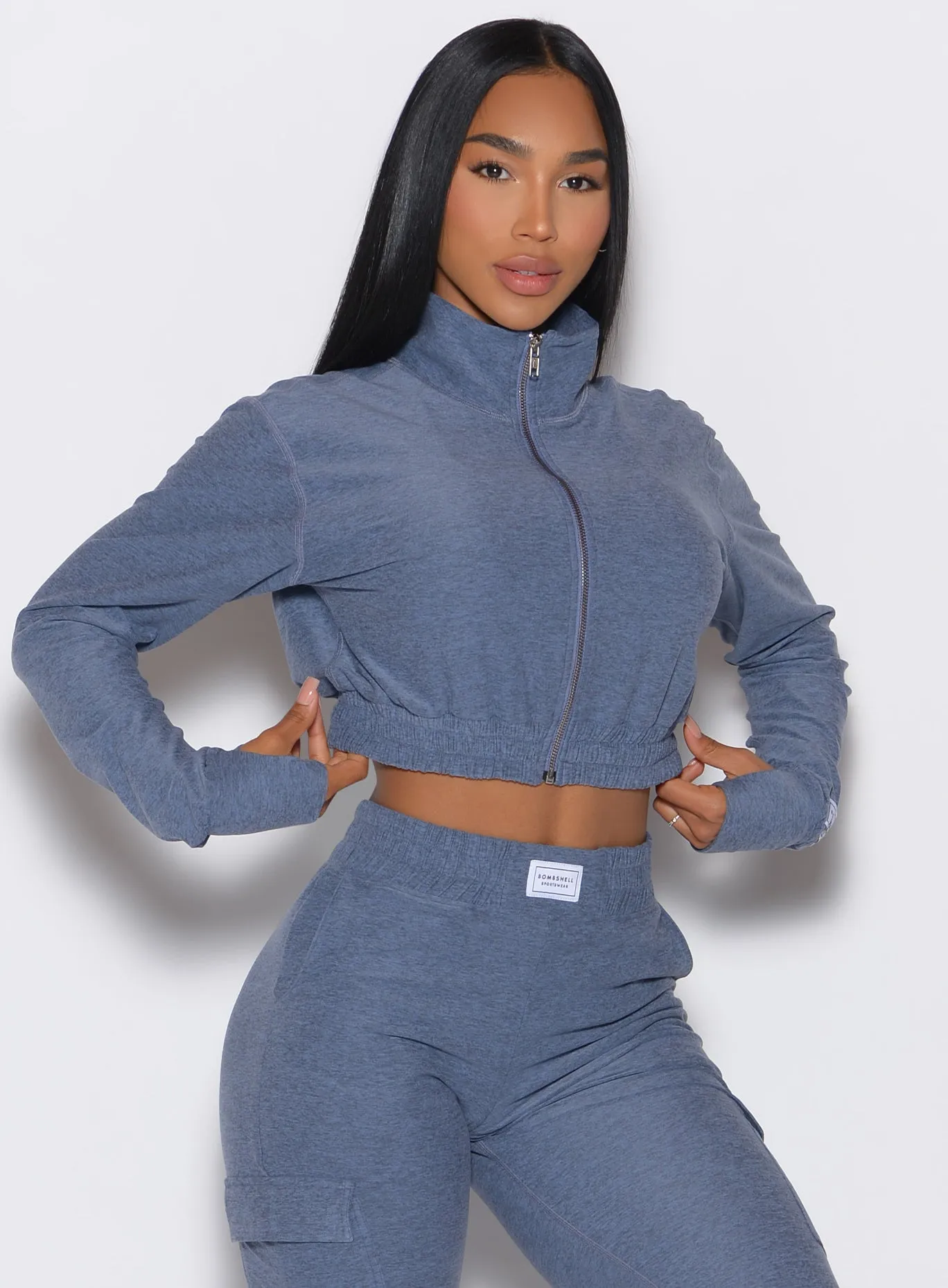 Cloud Crop Jacket Bombshell