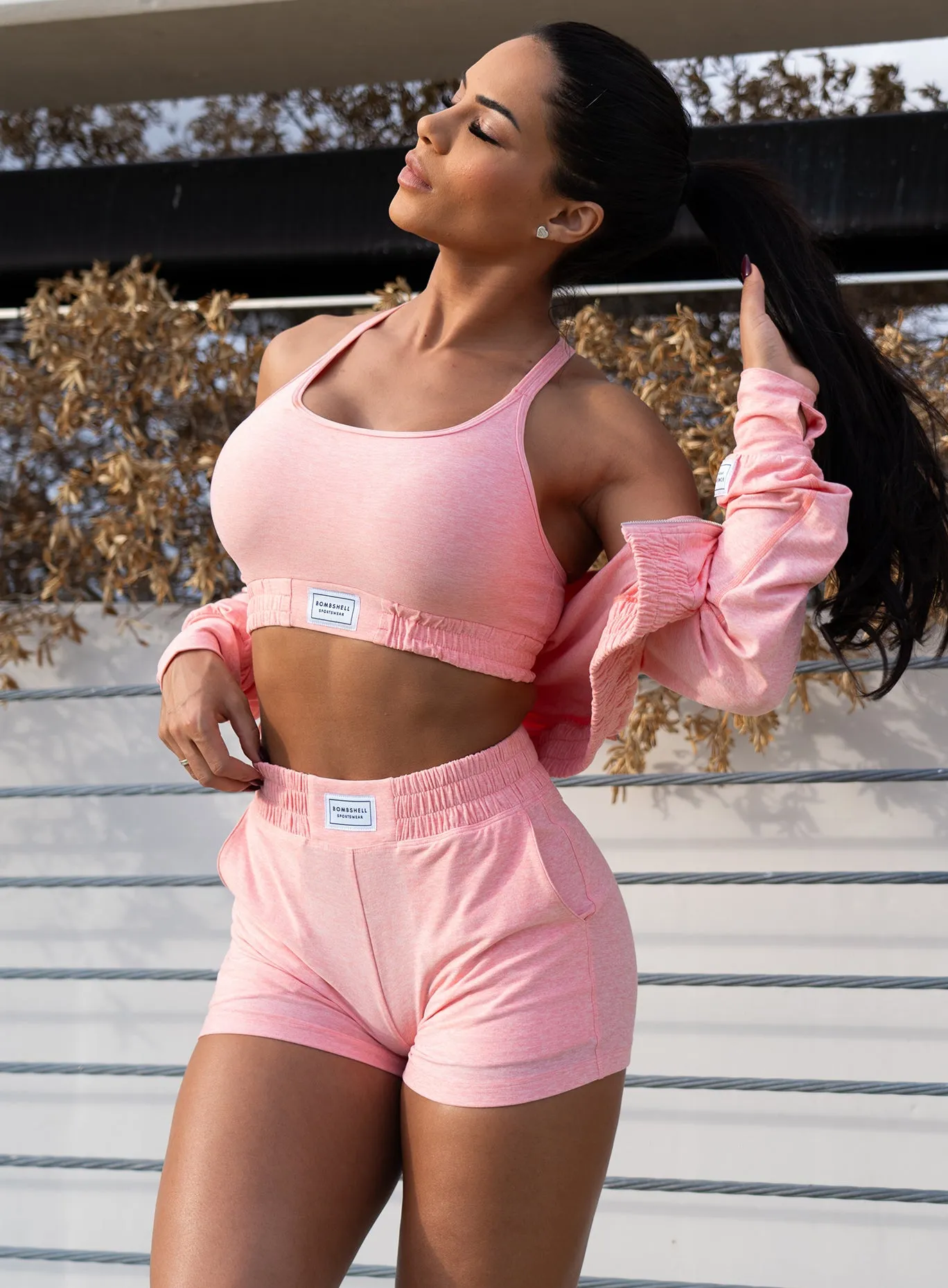 Cloud Crop Jacket Bombshell