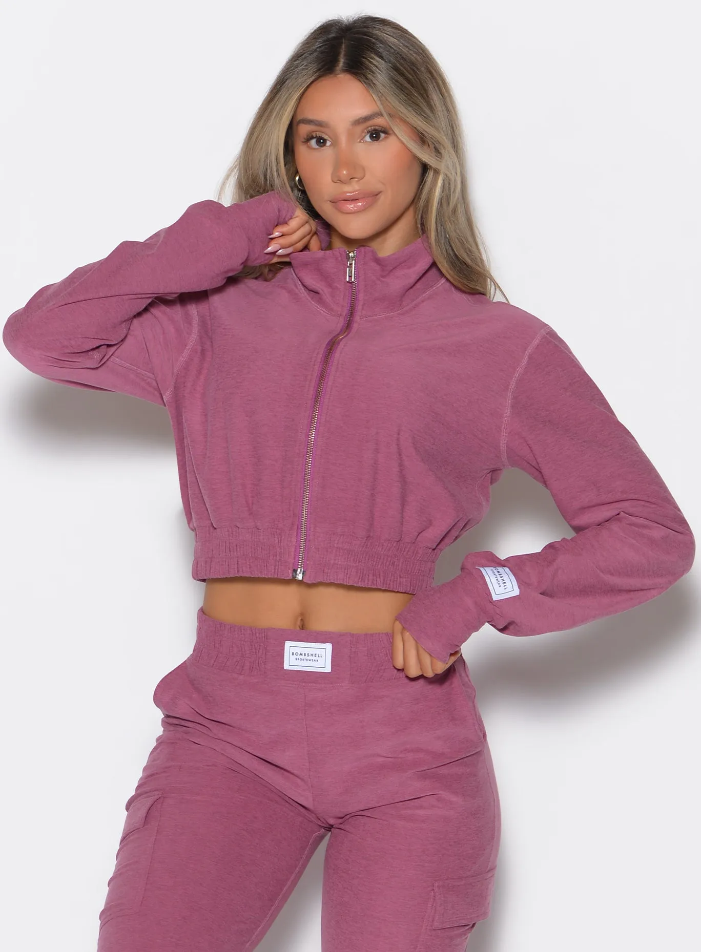 Cloud Crop Jacket Bombshell