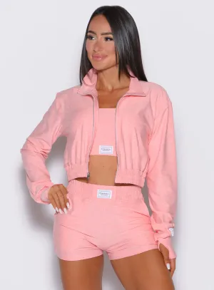 Cloud Crop Jacket Bombshell