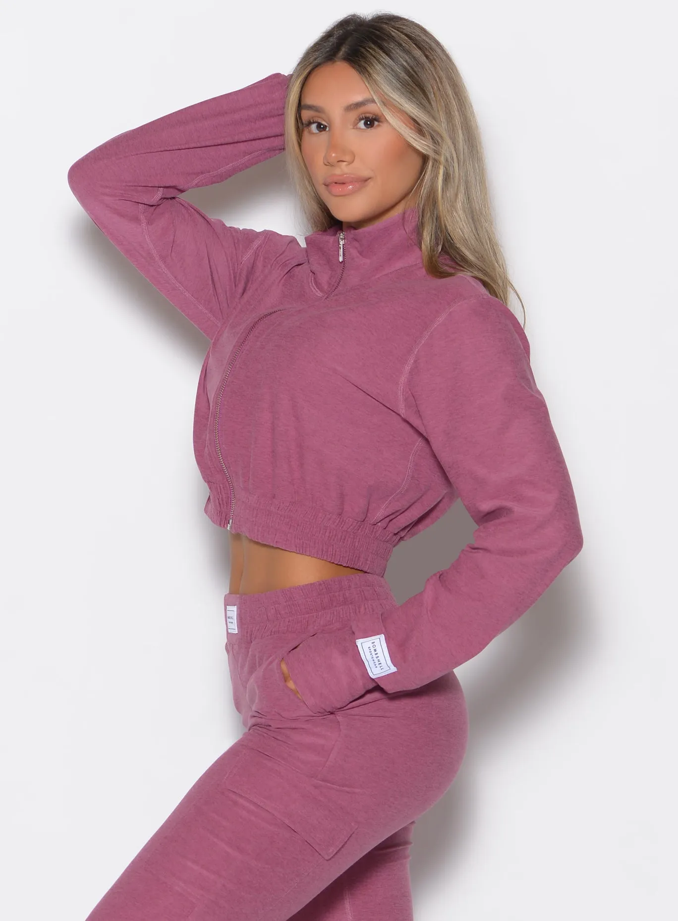 Cloud Crop Jacket Bombshell