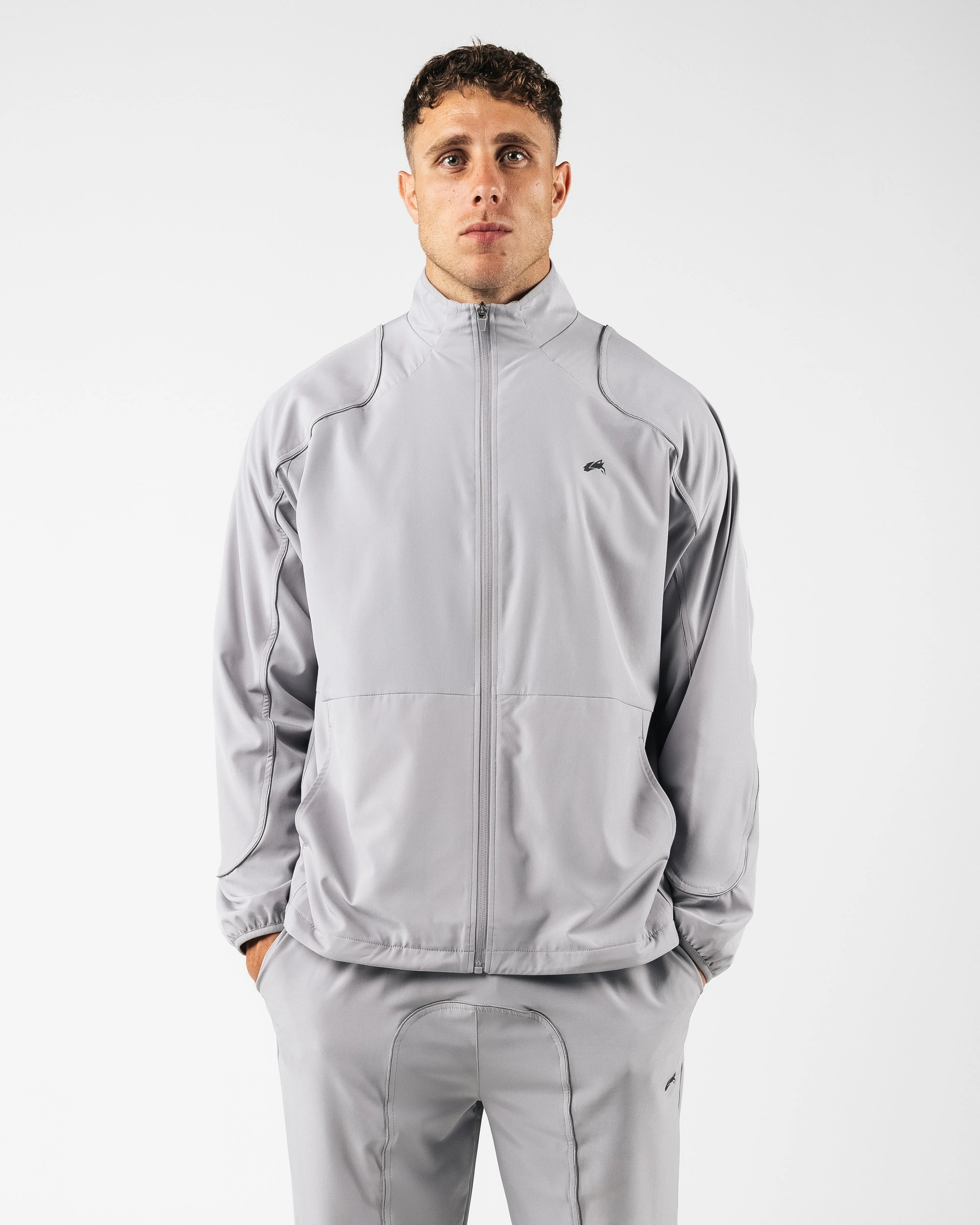 Club Training Jacket - Chrome Alphalete Athletics