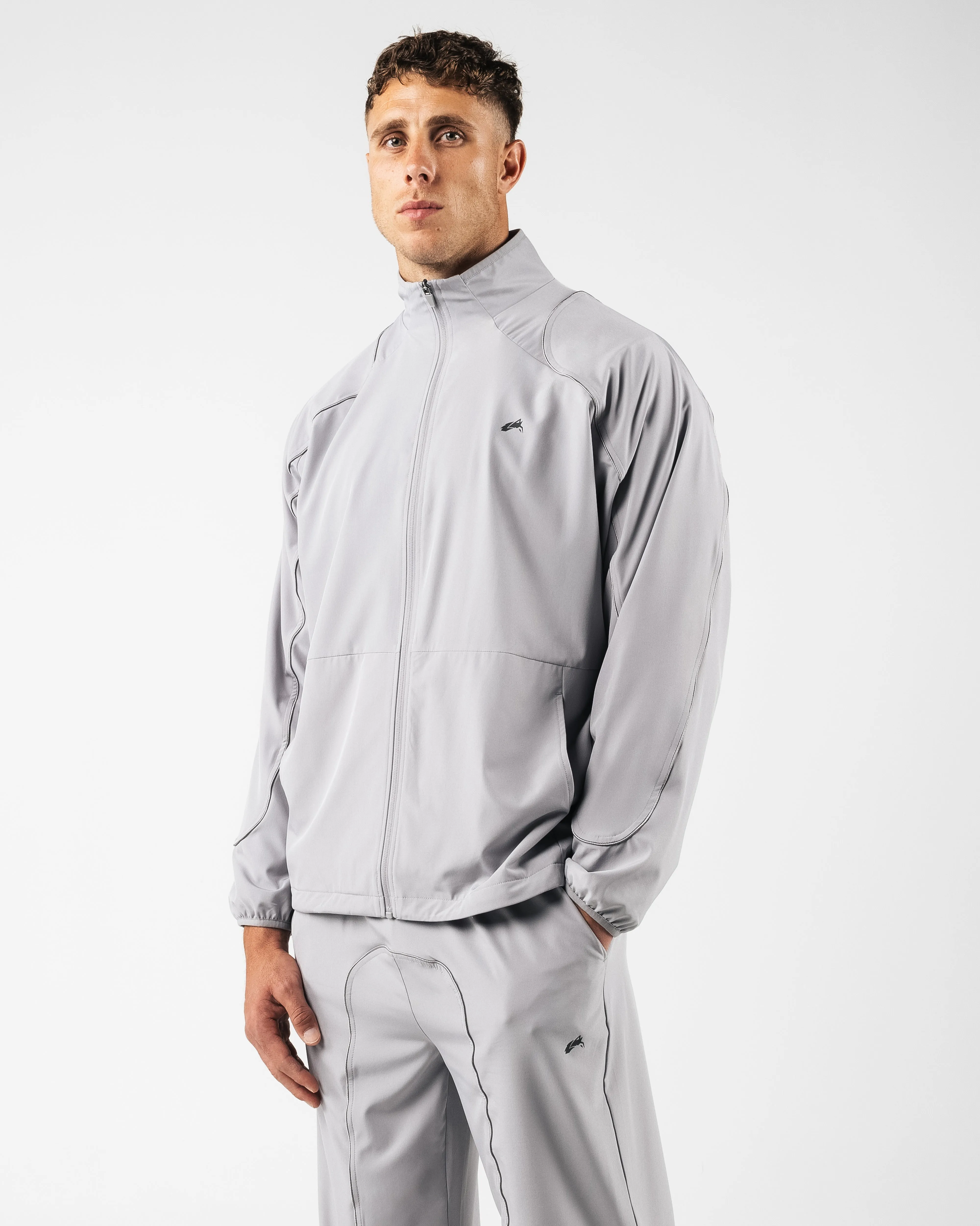 Club Training Jacket - Chrome Alphalete Athletics