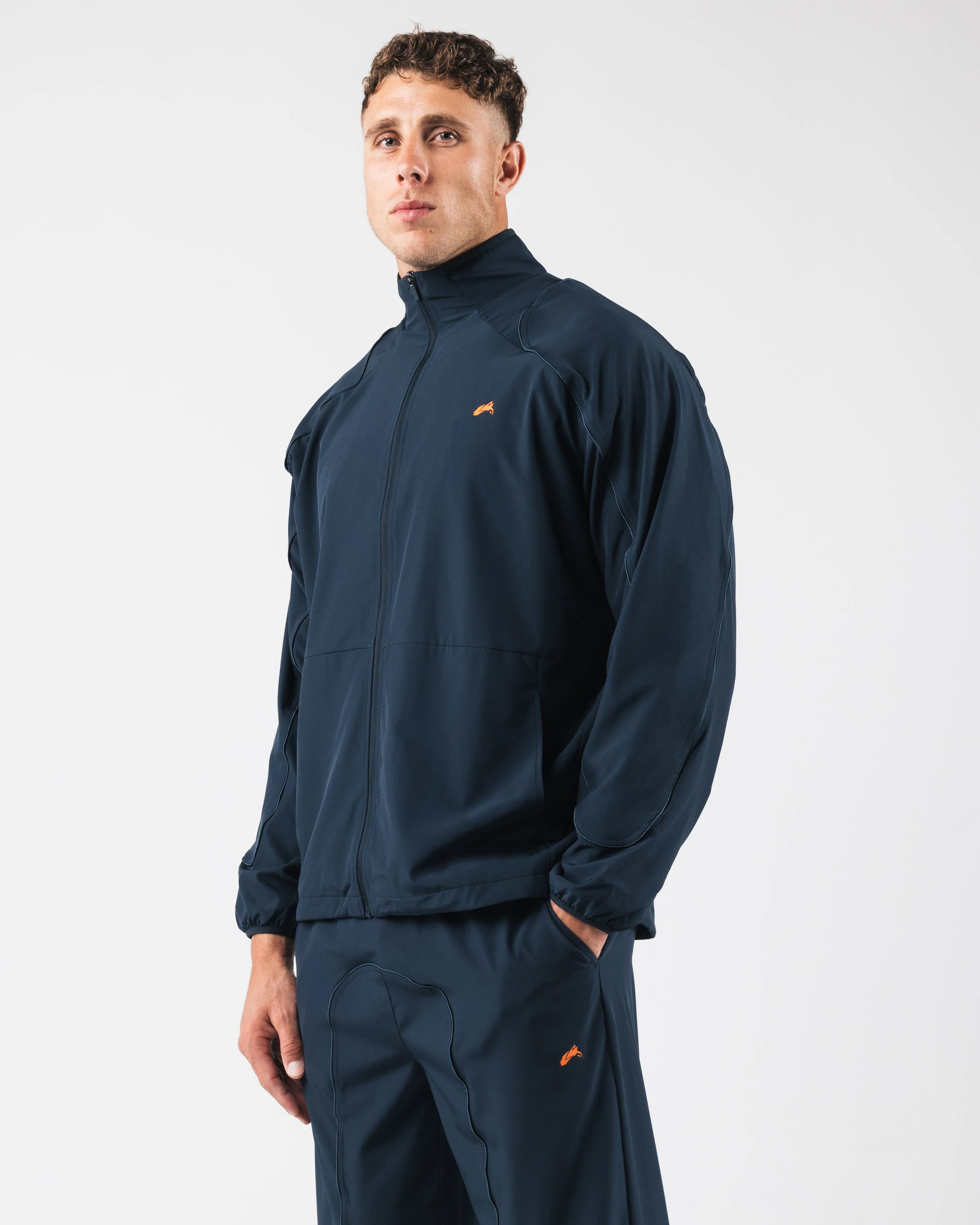 Club Training Jacket - Deep Navy Alphalete Athletics