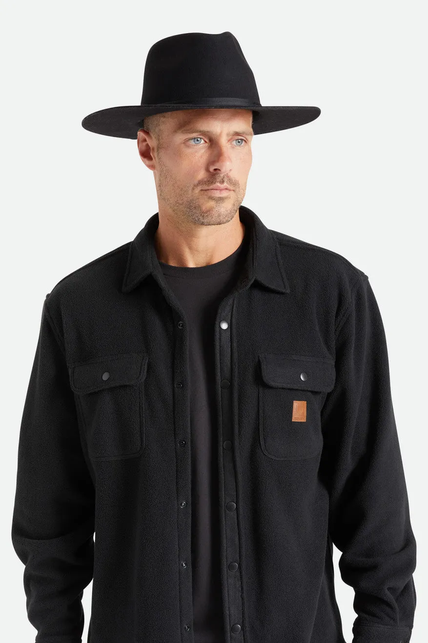 Cohen Cowboy Hat - Black Brixton