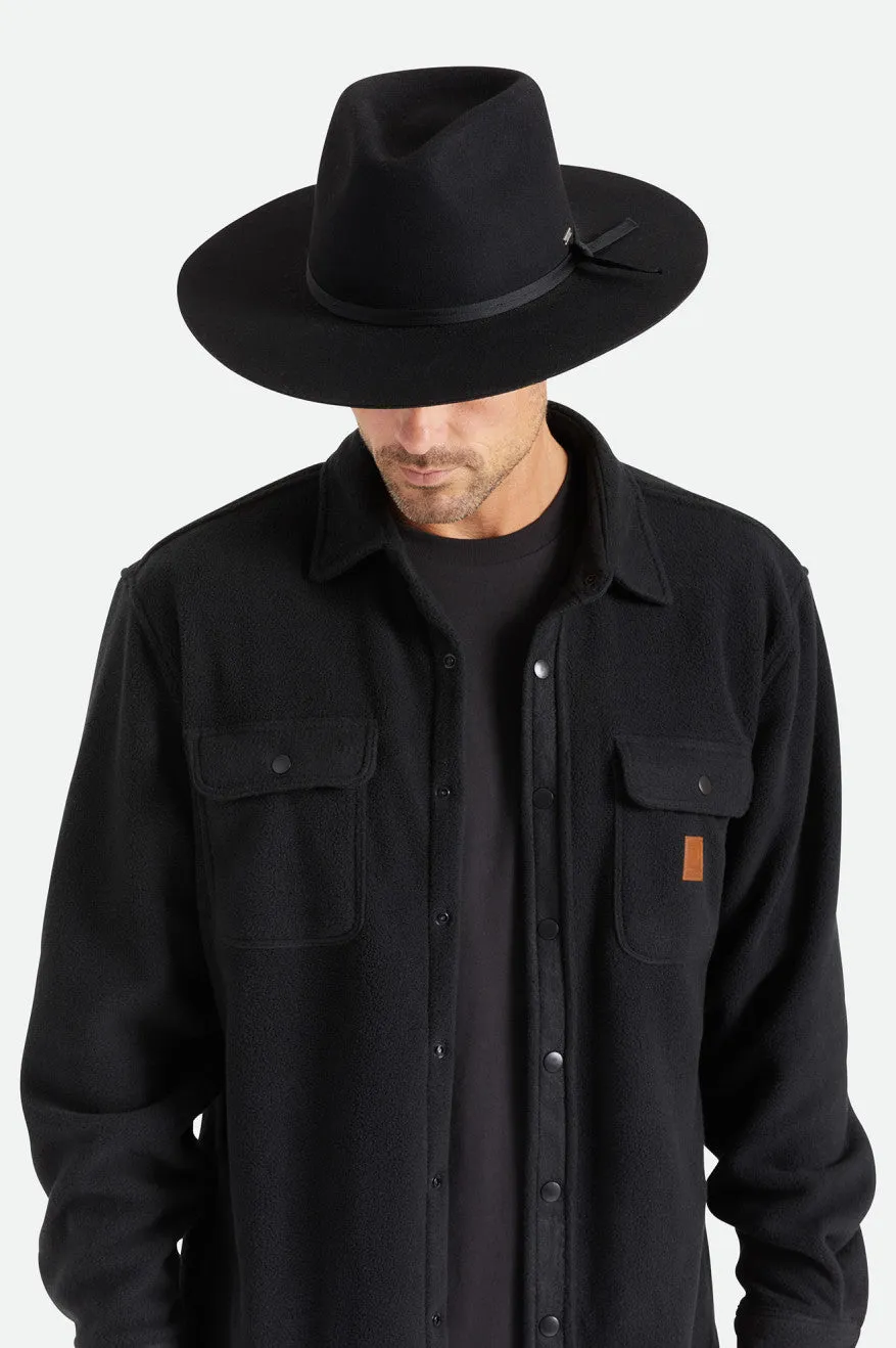 Cohen Cowboy Hat - Black Brixton