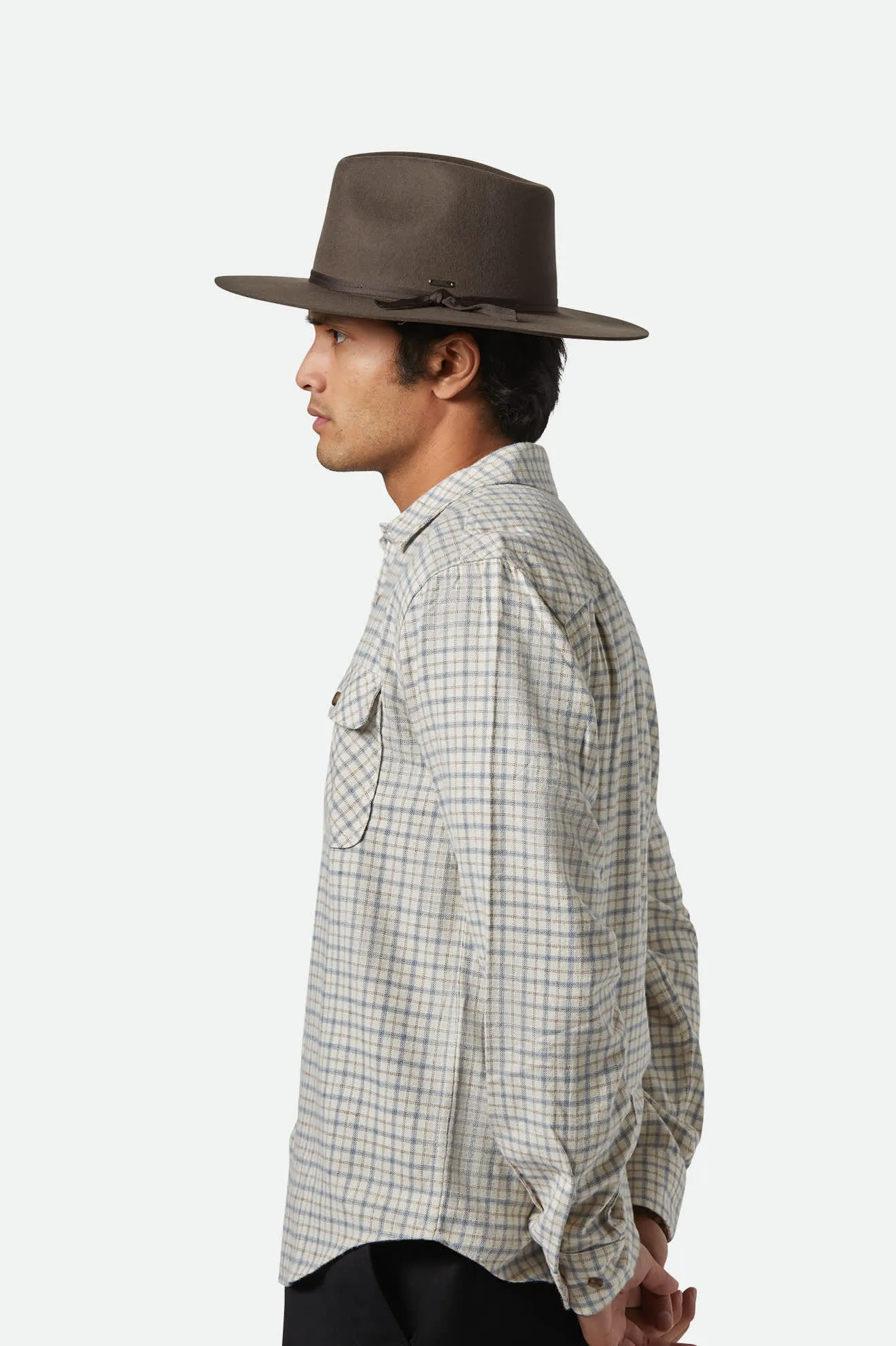 Cohen Cowboy Hat - Brown Brixton