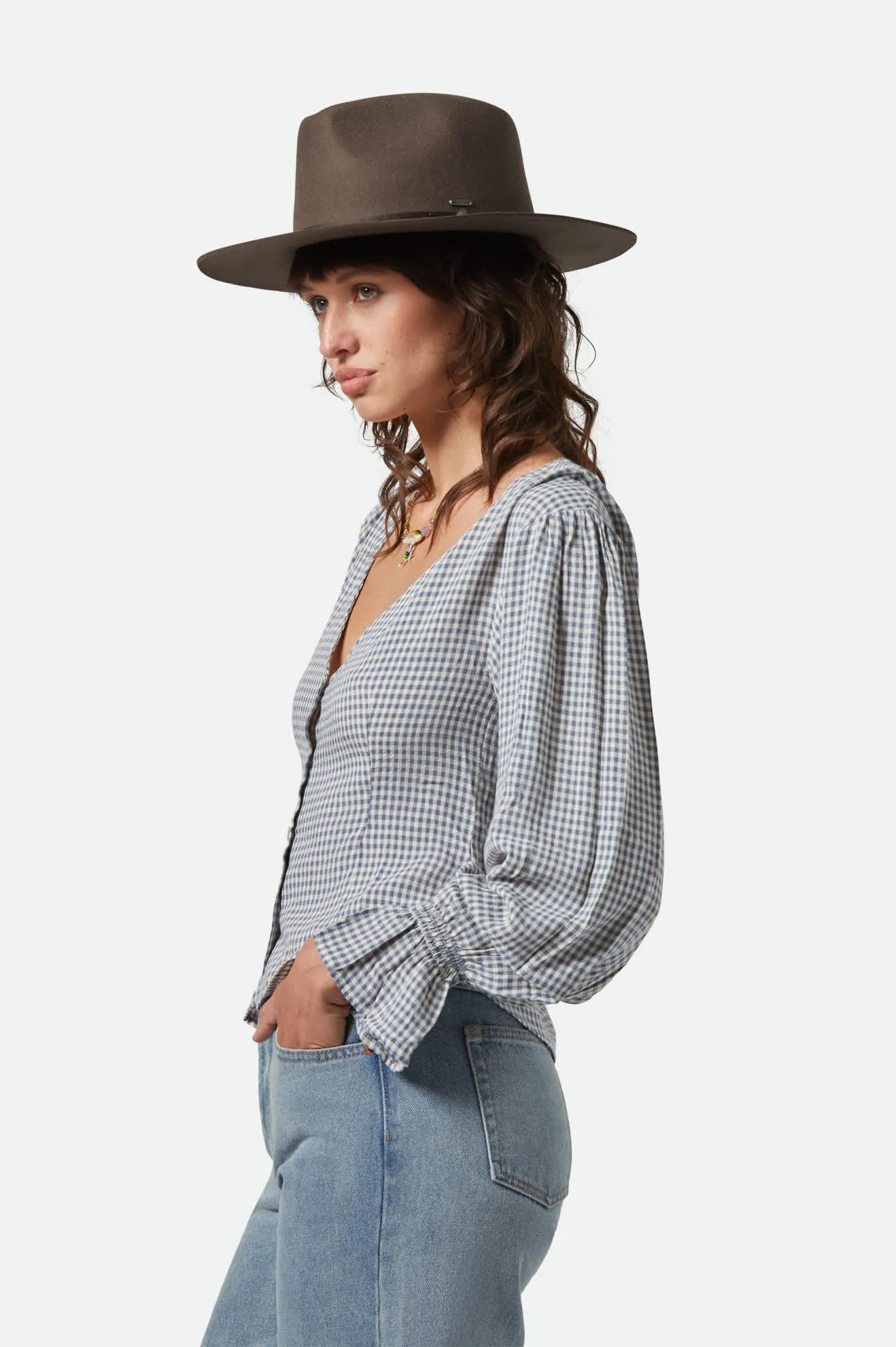 Cohen Cowboy Hat - Brown Brixton