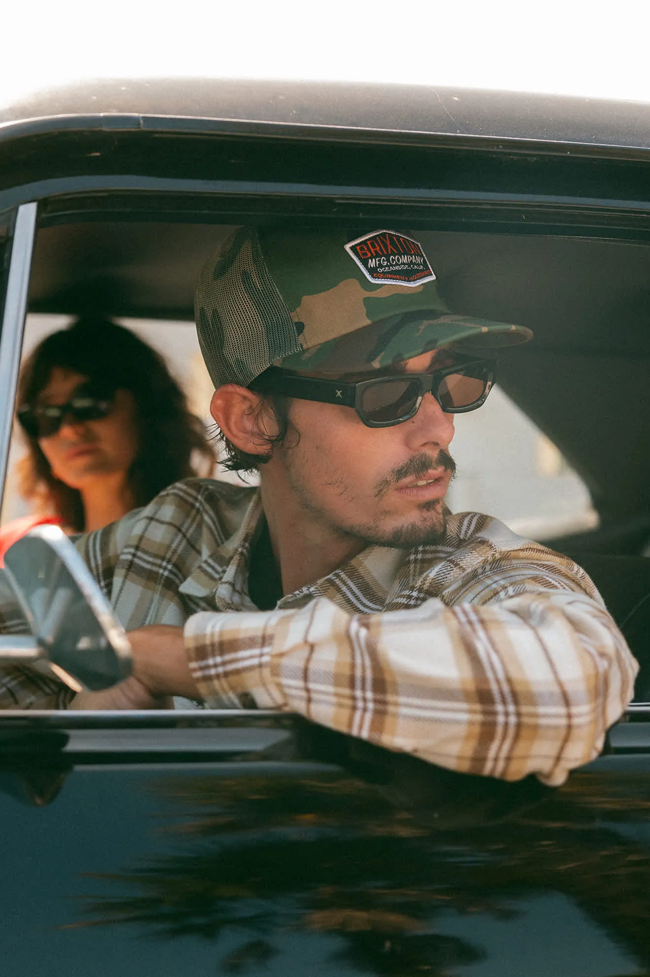 Coleson Trucker Hat - Camo/Camo Brixton