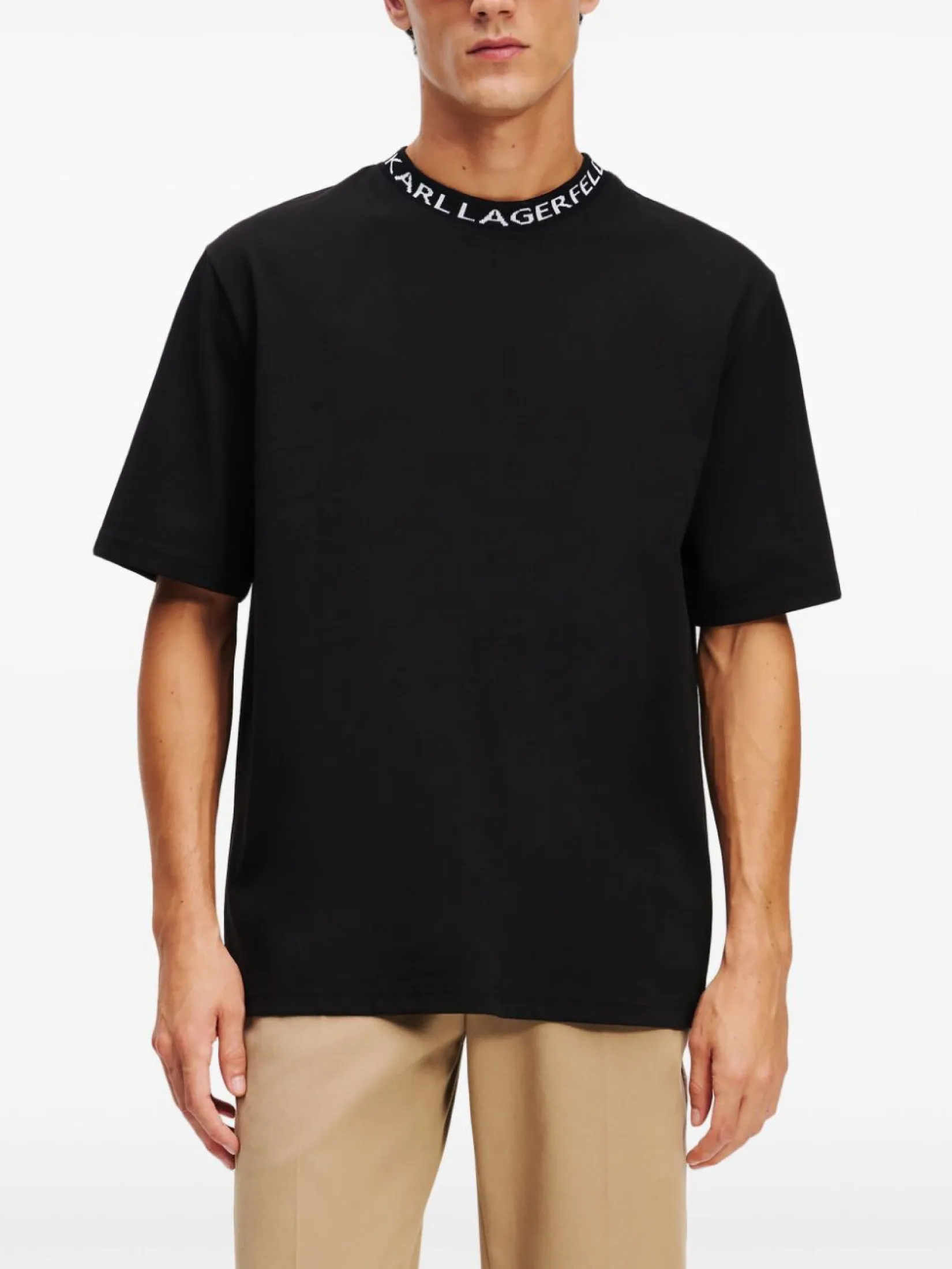 COLLAR LOGO T-SHIRT