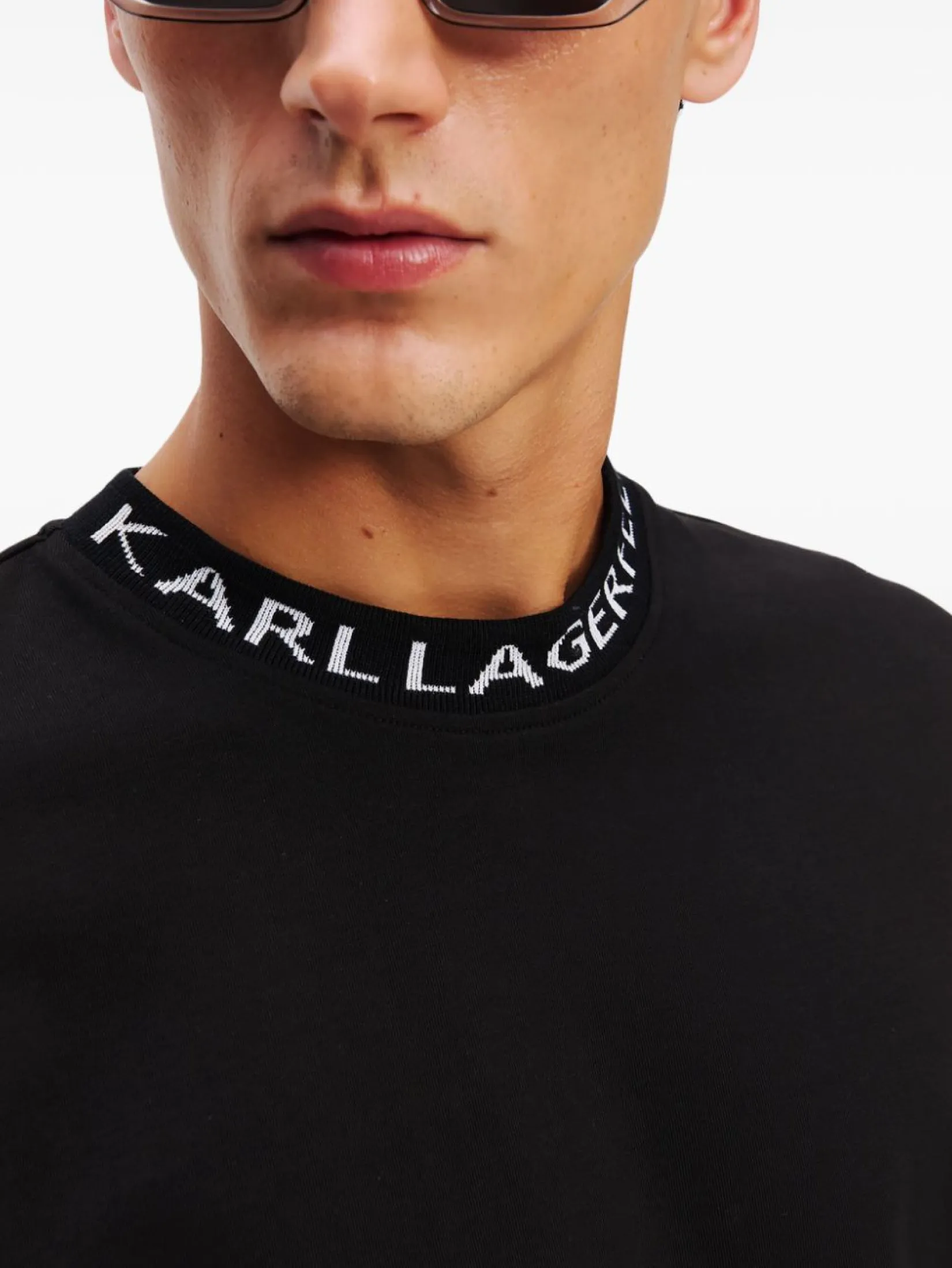 COLLAR LOGO T-SHIRT