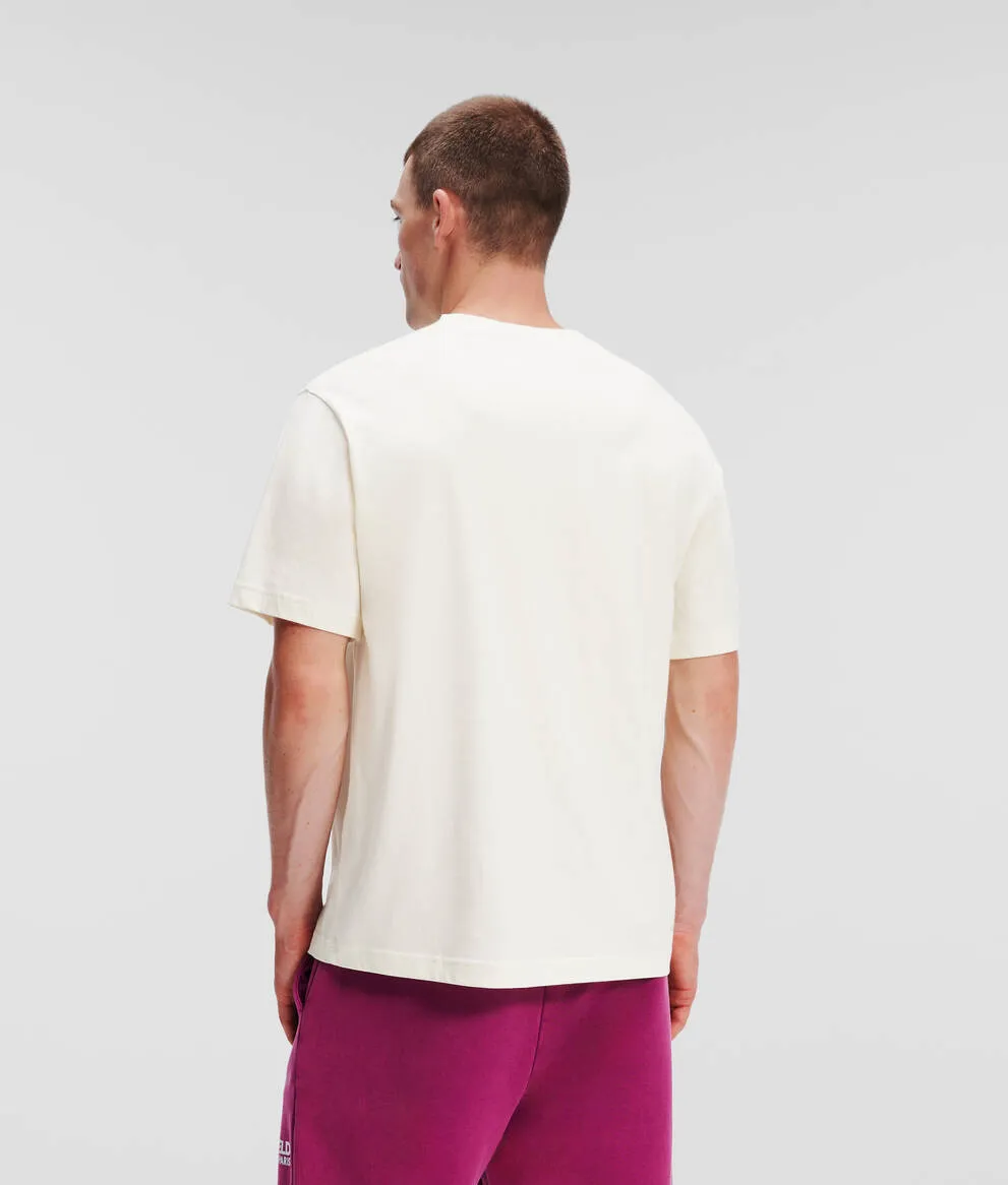COLOR-BLOCK KARL LOGO T-SHIRT