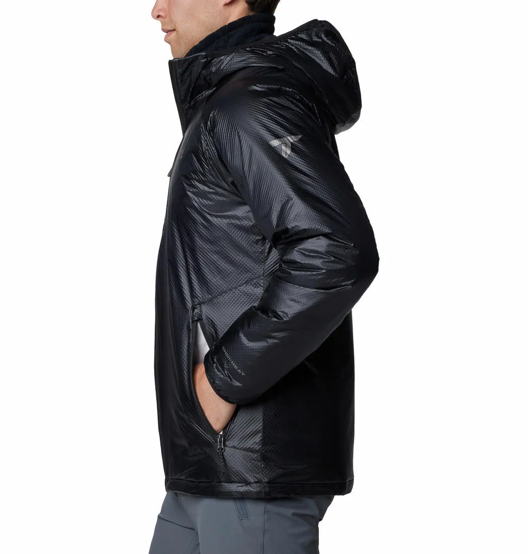 Columbia Men Black Omni-Heat Infinity Arch Rock II Hooded Jacket