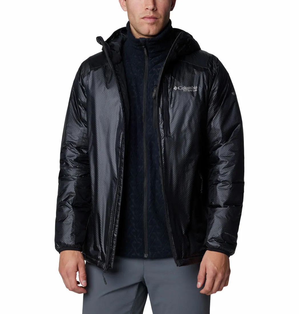 Columbia Men Black Omni-Heat Infinity Arch Rock II Hooded Jacket