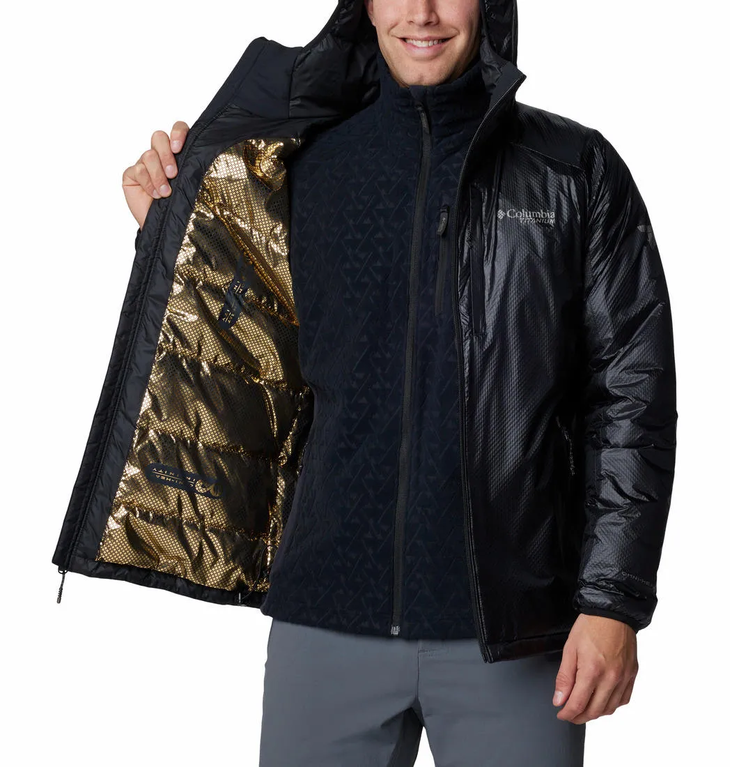Columbia Men Black Omni-Heat Infinity Arch Rock II Hooded Jacket