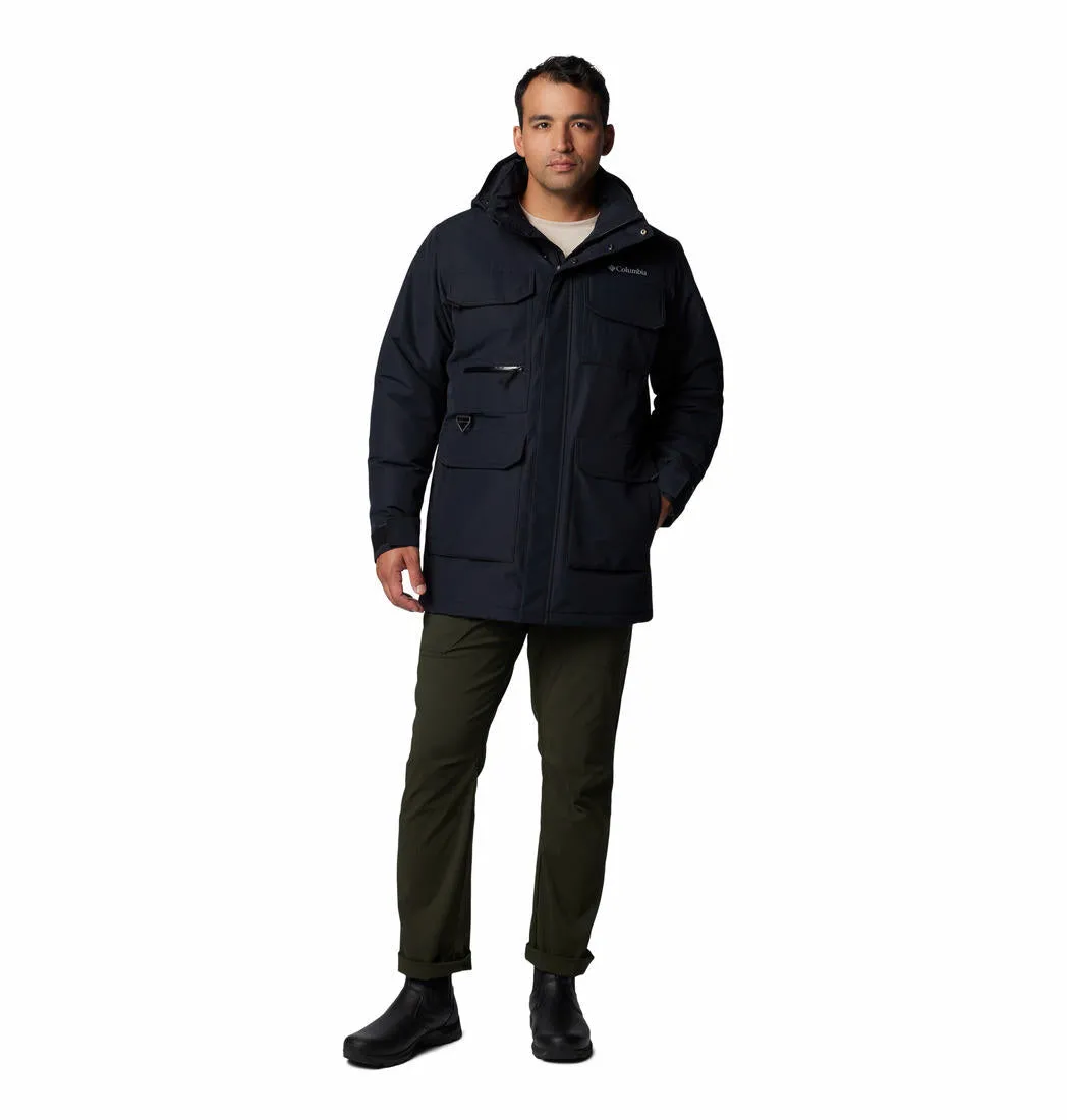 Columbia Men Black Omni-Heat Infinity Landroamer II Parka Parka Jacket
