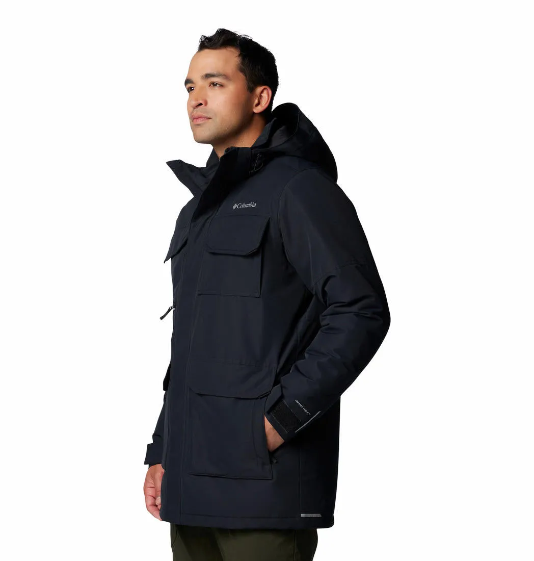 Columbia Men Black Omni-Heat Infinity Landroamer II Parka Parka Jacket