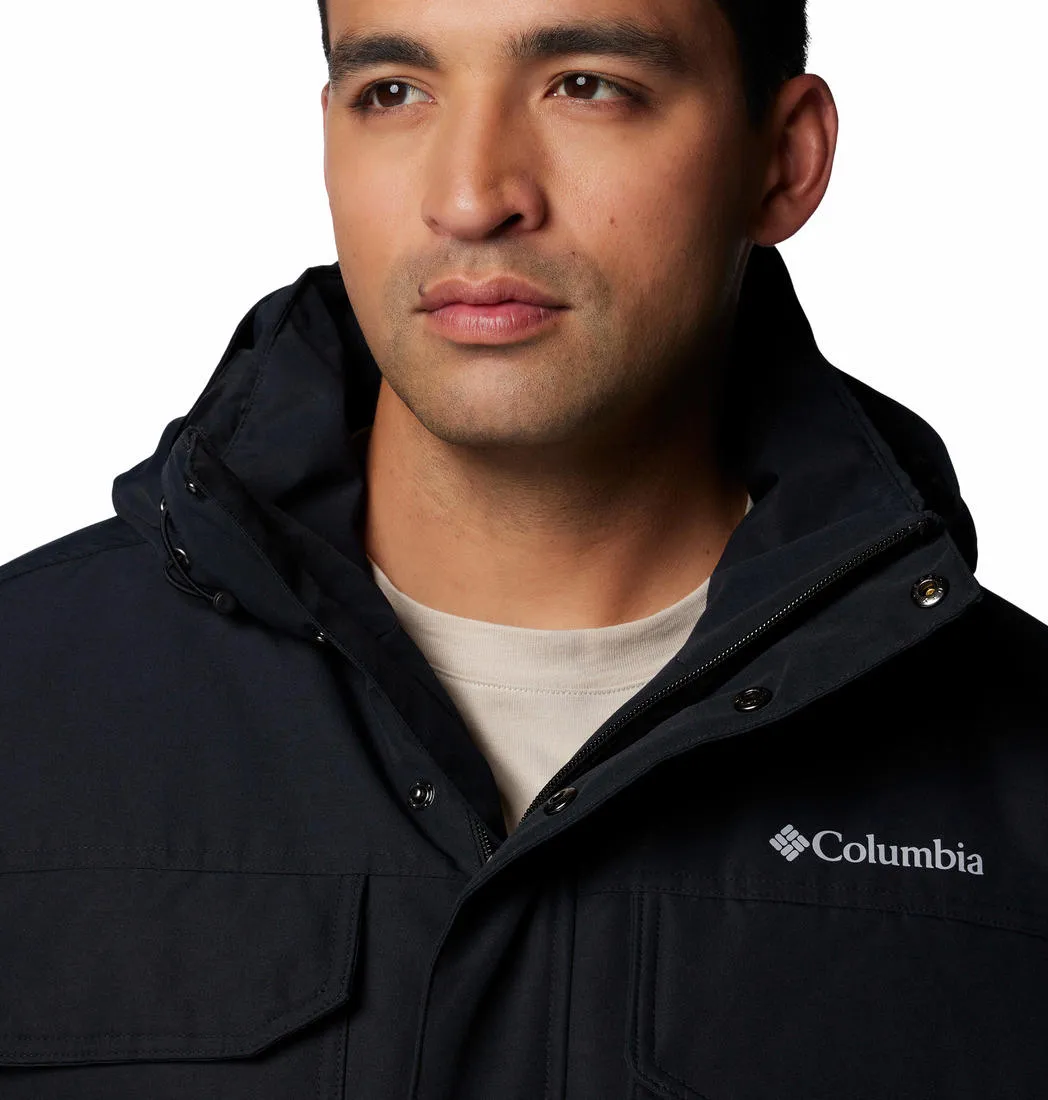 Columbia Men Black Omni-Heat Infinity Landroamer II Parka Parka Jacket