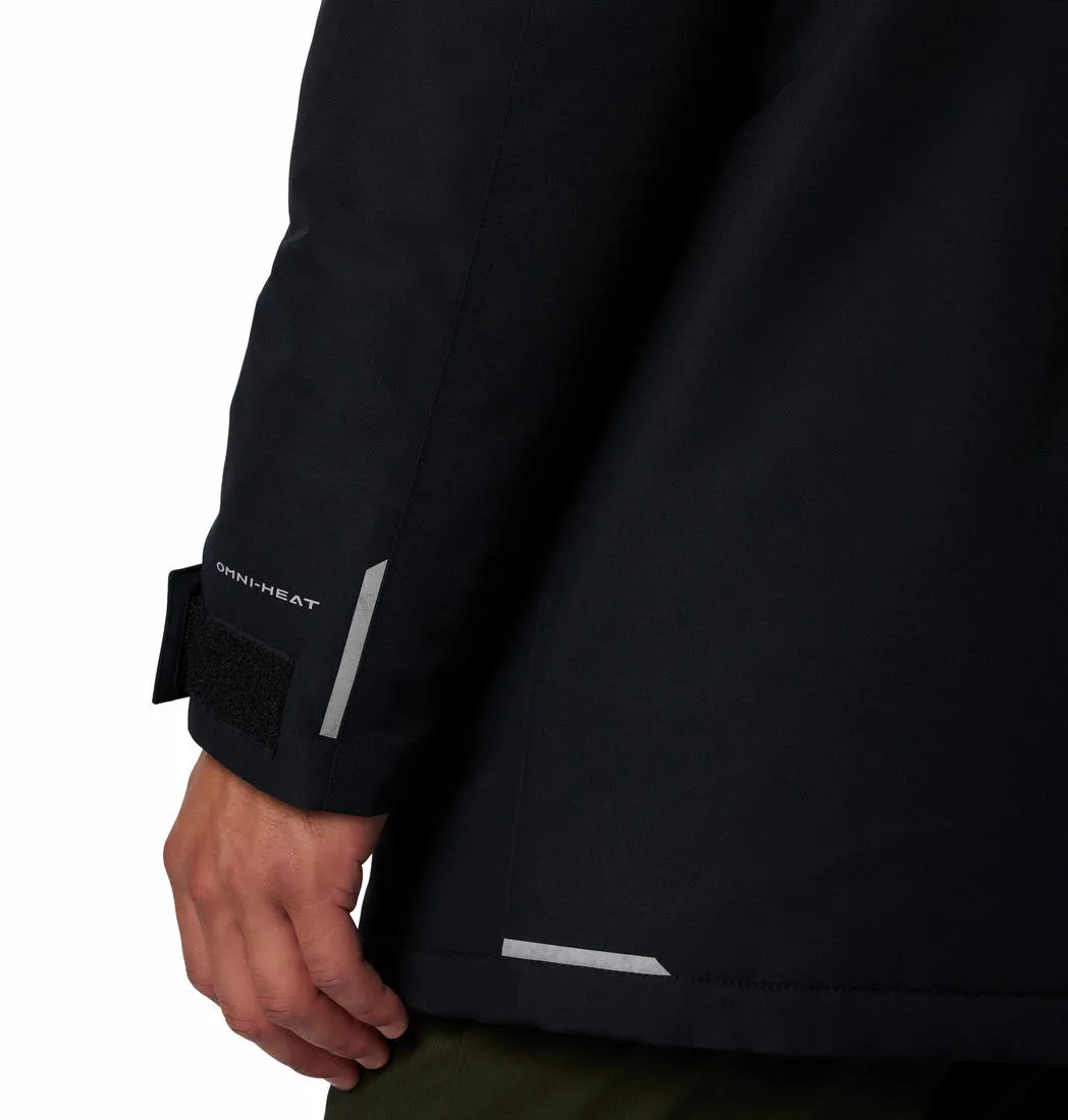 Columbia Men Black Omni-Heat Infinity Landroamer II Parka Parka Jacket
