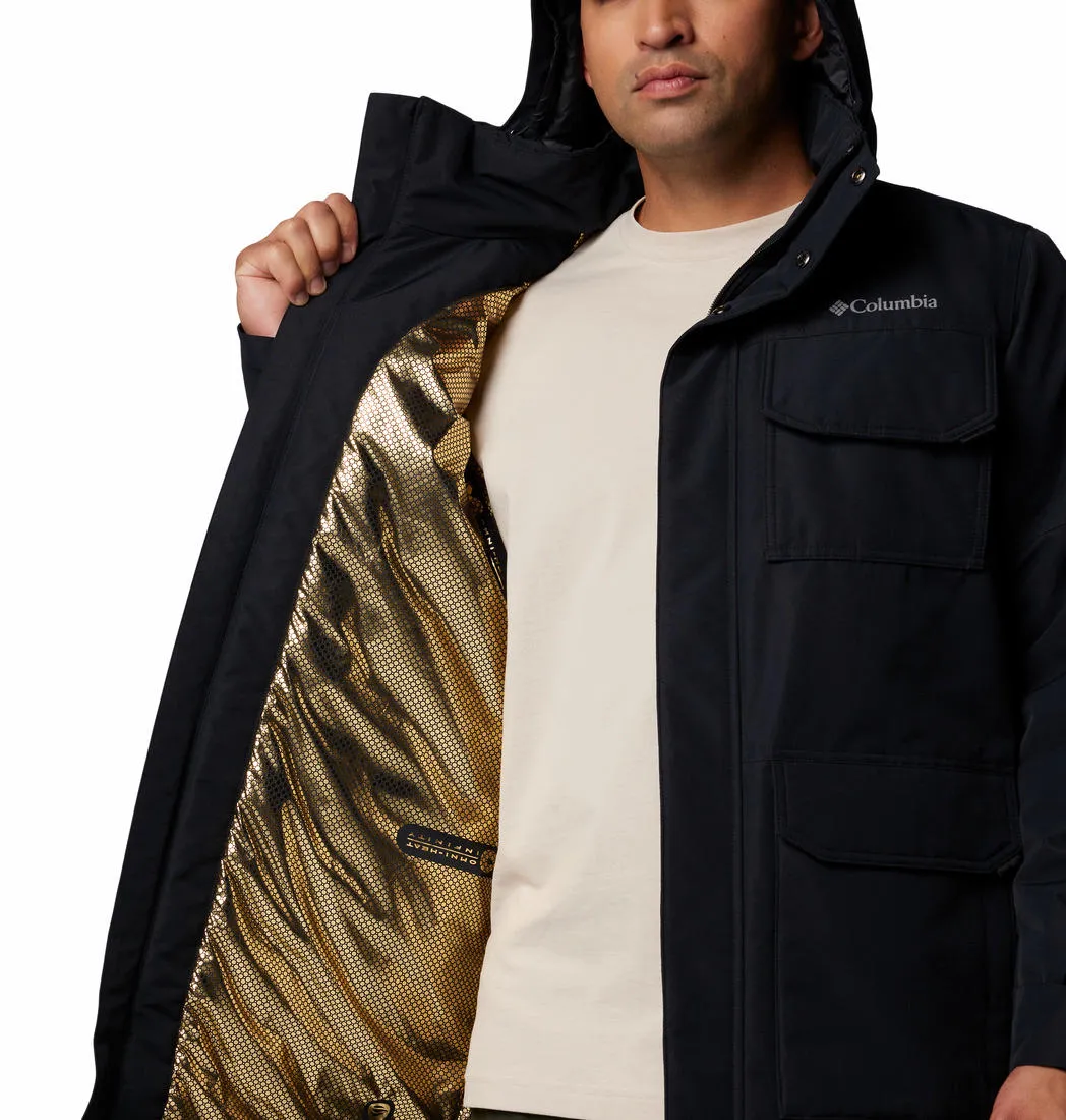 Columbia Men Black Omni-Heat Infinity Landroamer II Parka Parka Jacket