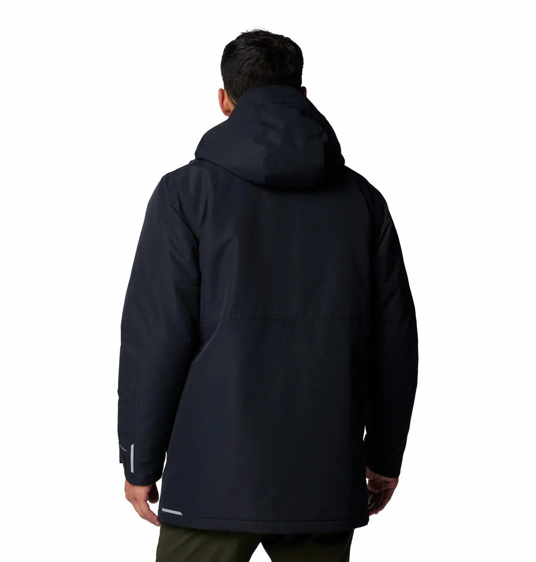 Columbia Men Black Omni-Heat Infinity Landroamer II Parka Parka Jacket