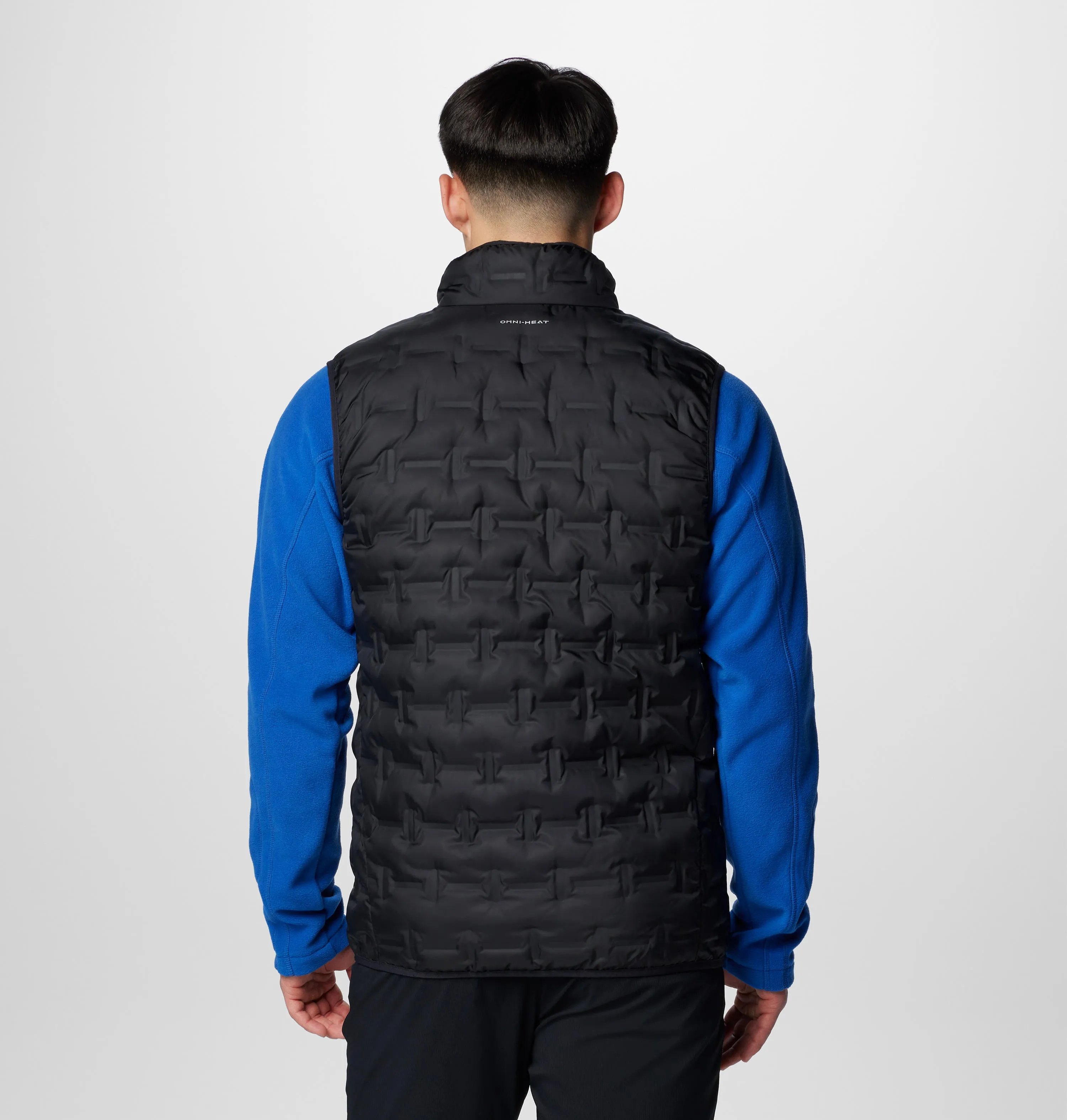 Columbia Men Black Omni-Heat Reflective Delta Ridge II Vest