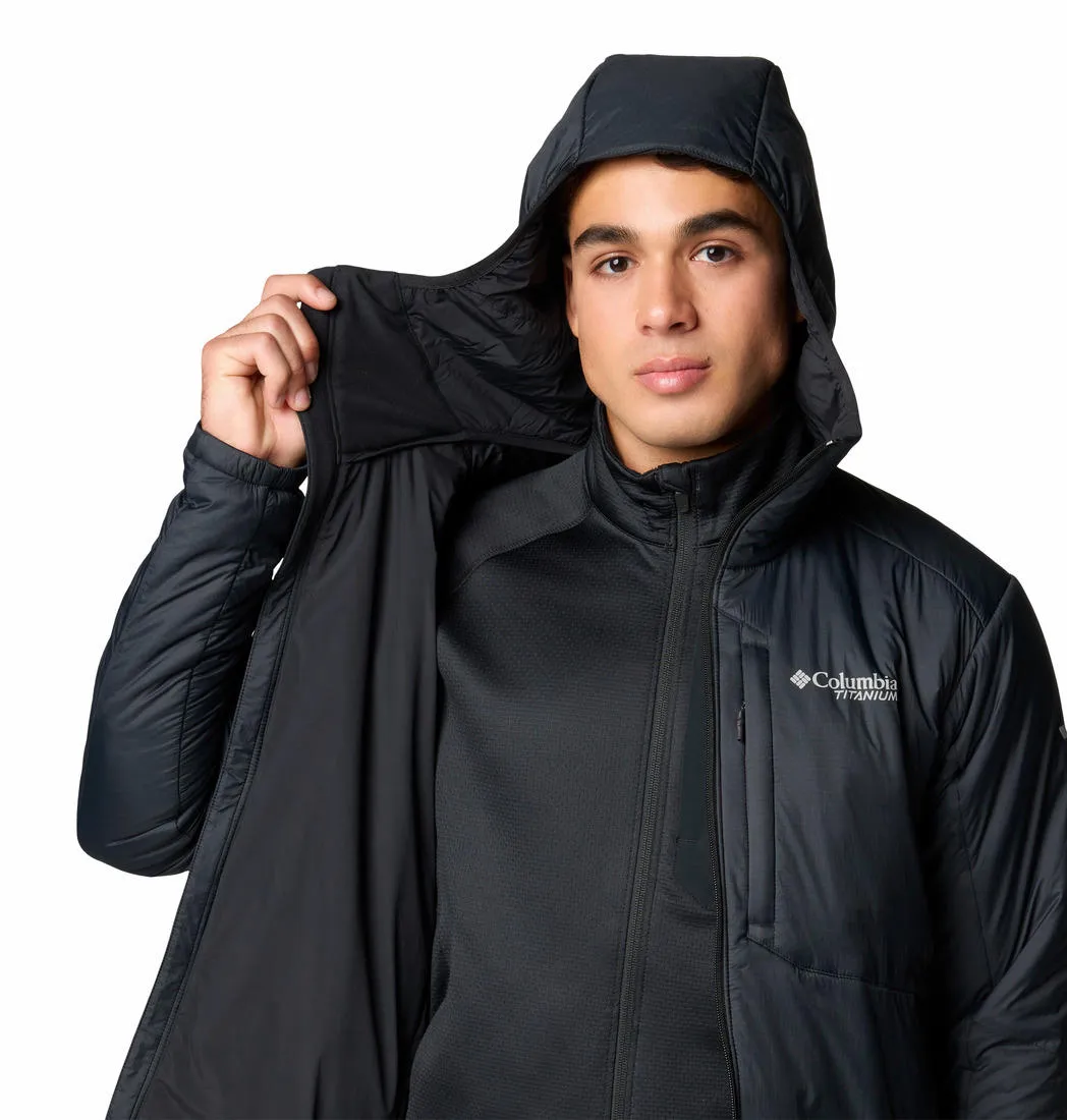 Columbia Men Black Omni-Shield Silver Leaf Stretch Insulated II Insulated Jacket