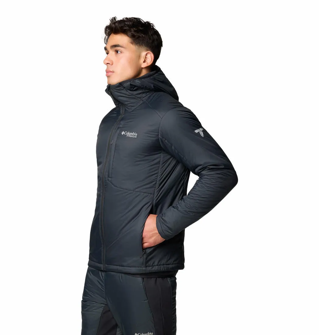 Columbia Men Black Omni-Shield Silver Leaf Stretch Insulated II Insulated Jacket