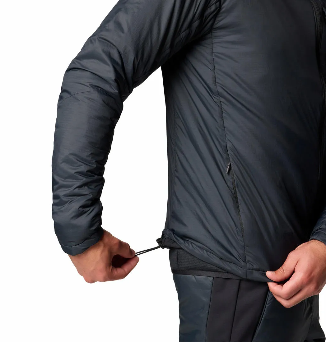 Columbia Men Black Omni-Shield Silver Leaf Stretch Insulated II Insulated Jacket