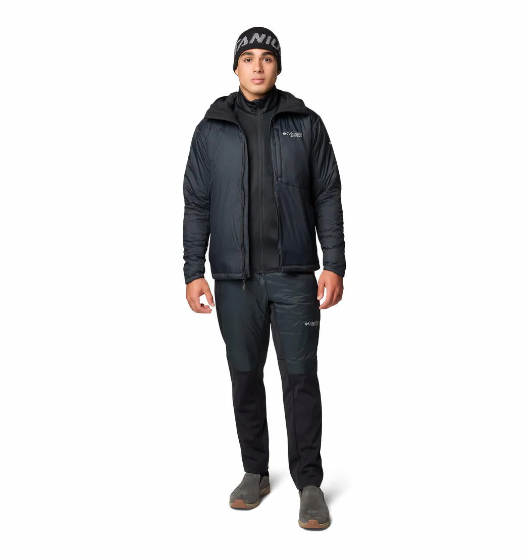 Columbia Men Black Omni-Shield Silver Leaf Stretch Insulated II Insulated Jacket