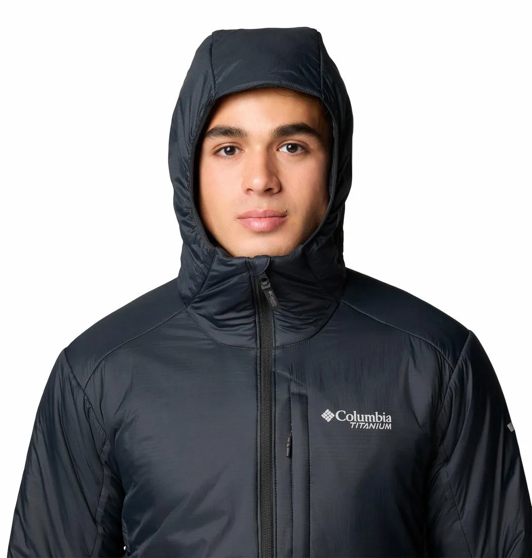 Columbia Men Black Omni-Shield Silver Leaf Stretch Insulated II Insulated Jacket