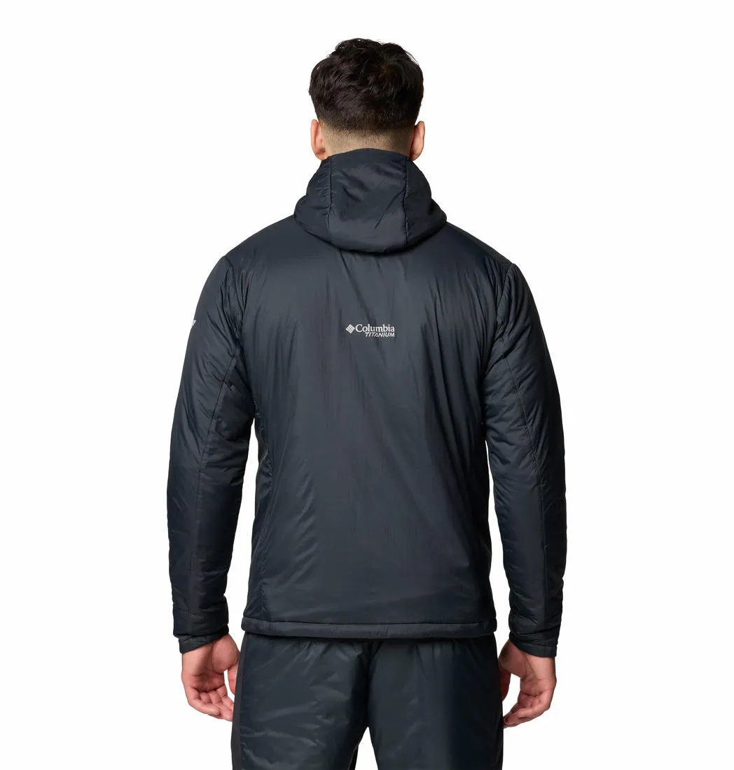Columbia Men Black Omni-Shield Silver Leaf Stretch Insulated II Insulated Jacket