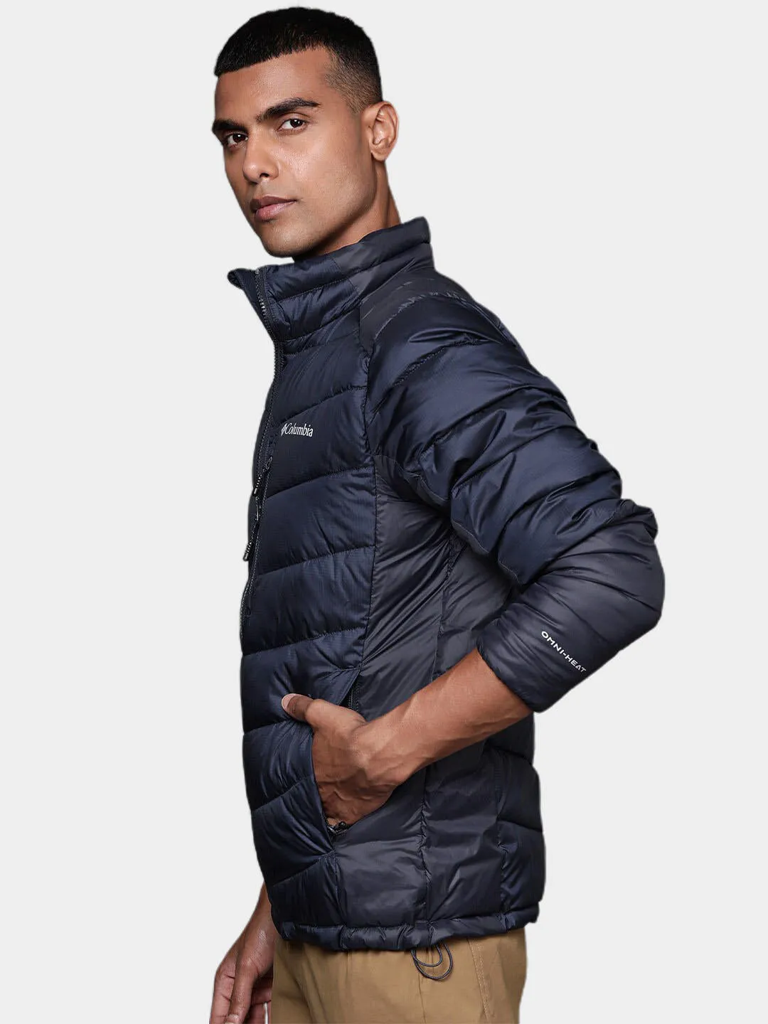 Columbia Men Blue Omni-Heat Infinity Labyrinth Loop Jacket