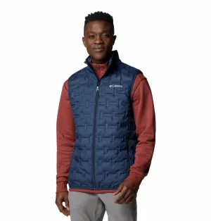 Columbia Men Blue Omni-Heat Reflective Delta Ridge II Vest