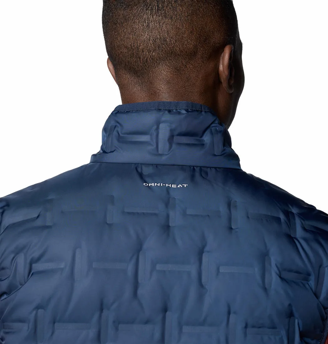 Columbia Men Blue Omni-Heat Reflective Delta Ridge II Vest