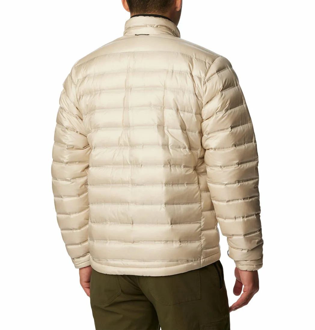 Columbia Men Brown Omni-Heat Infinity Pebble Peak II Down Jacket