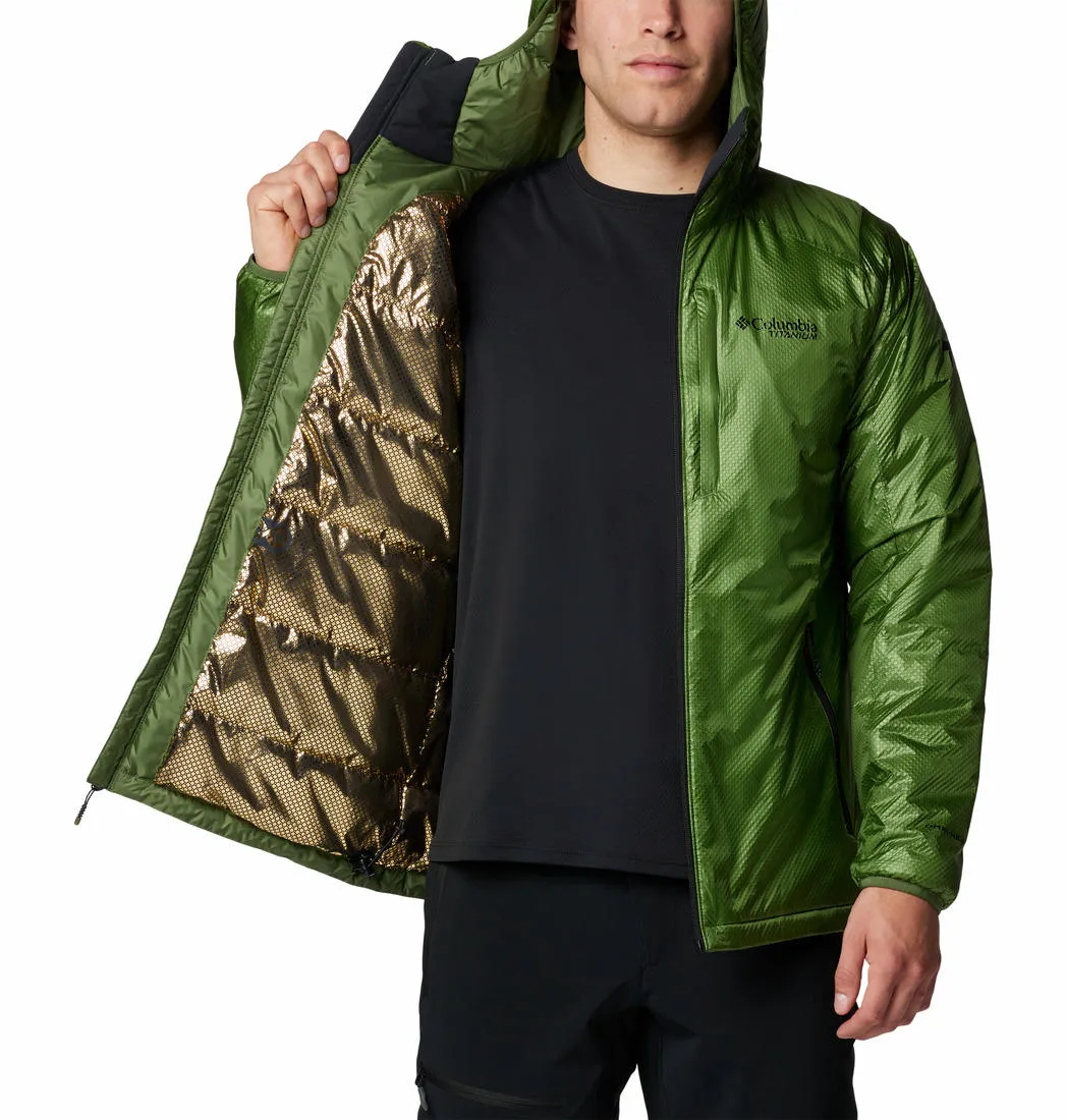 Columbia Men Green Omni-Heat Infinity Arch Rock II Hooded Jacket