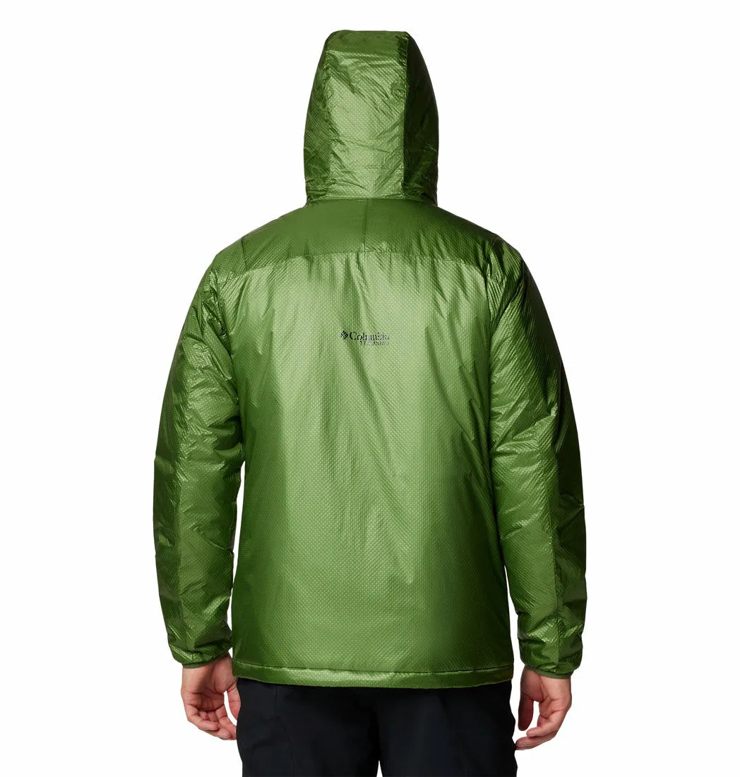 Columbia Men Green Omni-Heat Infinity Arch Rock II Hooded Jacket