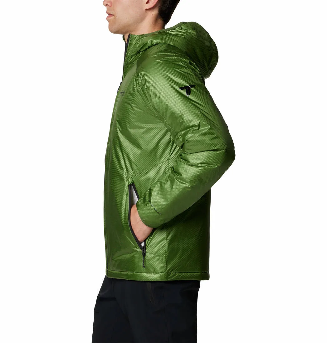 Columbia Men Green Omni-Heat Infinity Arch Rock II Hooded Jacket