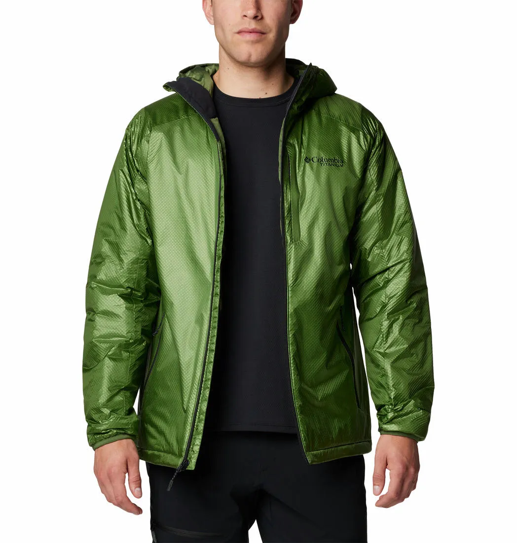 Columbia Men Green Omni-Heat Infinity Arch Rock II Hooded Jacket