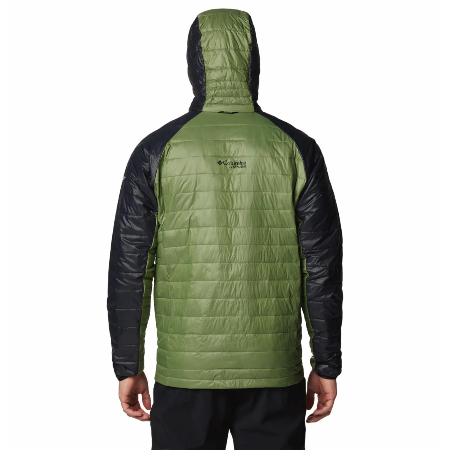 Columbia Men Green Omni-Heat Infinity Platinum Peak II Hooded Jacket