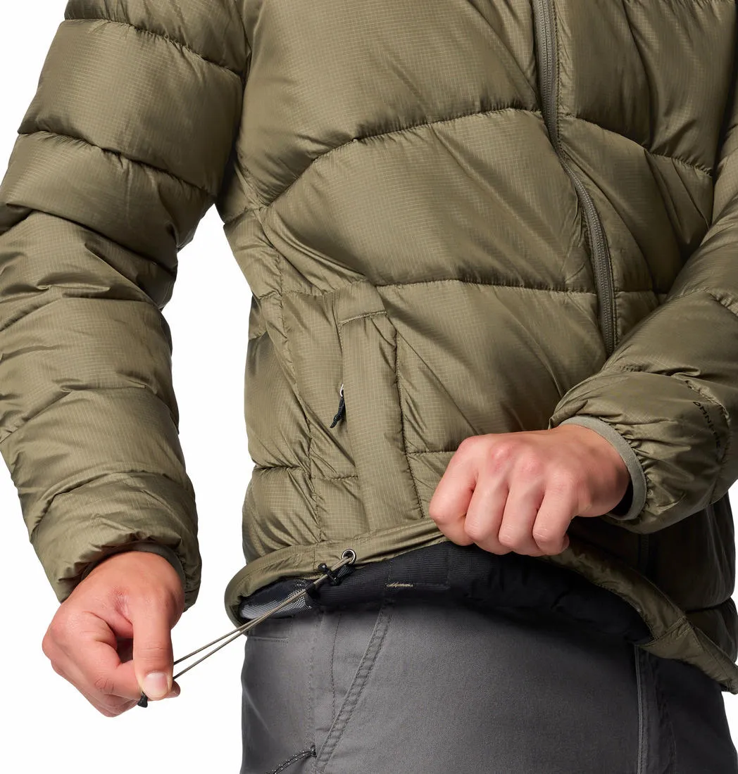 Columbia Men Green Omni-Heat Reflective Fivemile Butte II Hooded Jacket