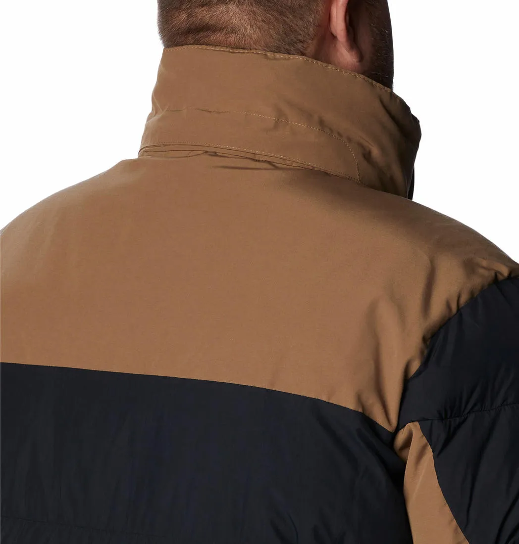 Columbia Men Mustard Omni-Heat Infinity Marquam Peak Fusion II Parka Parka Jacket