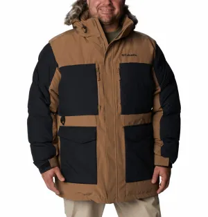 Columbia Men Mustard Omni-Heat Infinity Marquam Peak Fusion II Parka Parka Jacket